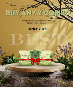 Fairy Scrub Gluta Soap-2pcs-